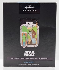 Hallmark Greedo Vintage Figure Star Wars Ornament 2026 NYCC EXCLUSIVE IN HAND picture
