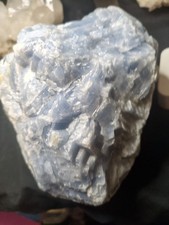 Blue Calcite Crystal XL Specimen Natural Form (10lbs 8oz) picture