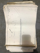 NYS&W Railroad 1922 Main Line Valuation Track Maps - Pages 1-113. JC & Sussex picture