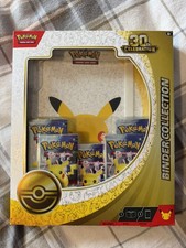 Pokémon TCG 30th Anniversary Celebrations Binder Collection Box Booster picture