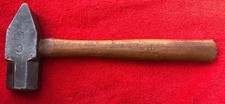 Vintage IRON CITY 3 Pound Cross Peen Blacksmith's Hammer With PRR Logo & Handle picture