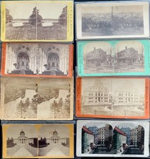 Lot of 8 New England Stereoviews: Massachusetts Rhode Island Vermont Boston &c picture