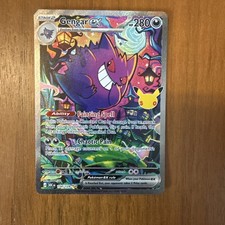 Gengar EX 154/128 SIR 30th Anniversary English Pokemon picture