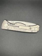 Watches of Espionage WOE x PDW Birdwatcher First Edition Black MagnaCut Knife picture