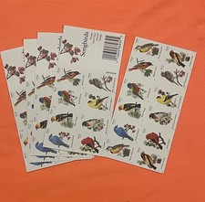 Pristine MNH 2014 Songbirds Forever, 5 Books 100 Count FV $7 picture