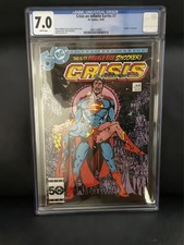 Crisis on Infinite Earths #7 (DC 1985) Death of Super Girl 7.0 CGC George Perez picture