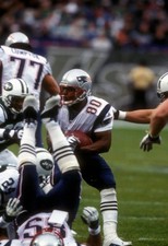Wide Receiver Troy Brown New England Patriots has a long gain in t- Old Photo 1 picture