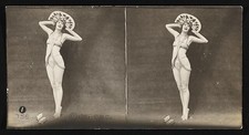 Photo:Broadway Belle 1920s Stage Dancer Costume Stereo Photograph Print picture