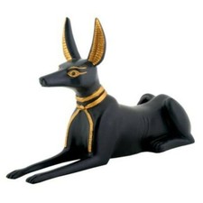 Egyptian Laying Anubis God Statue picture