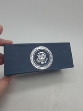 Presidential Seal Presentation Gift Box With Silk Cloth Inside Storage Box picture