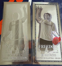 1 X SilverBack Leaf Note 1/10 Troy Oz + Charlie Kirk Freedom Digital Moment Card picture