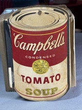 Vtg 70s CAMPBELL'S Tomato Soup Can-Temporaries Pop-Art Memo Pad- Estate Find picture