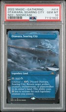 2022 MTG OTAWARA, SOARING CITY PSA 10 #414 Kamigawa: Neon Dynasty Showcase T935 picture