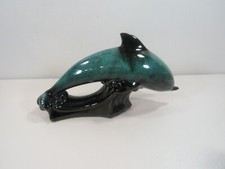 Large Blue Mountain Pottery Canada Dolphin Figurine picture
