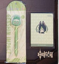 Official miHoYo Genshin Impact Dendro goods - Dendro slime pen, Tighnari memo picture