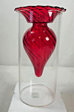 PartyLite Holiday Cheer Red Reed Diffuser and Tealight Holder Brand New in Box picture