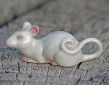 Antique Metzler & Ortloff Porcelain MICE Figurine Made in Germany c.1920's RARE picture