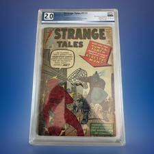 STRANGE TALES#111(1963)PGX 2.0~2nd DR.STRANGE~1st BARON MORDO~1st ASBESTOS MAN picture