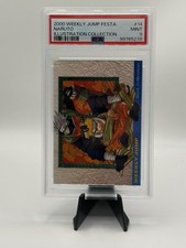 2000 WEEKLY JUMP FESTA ILLUSTRATION COLLECTION #14 NARUTO PSA 9 picture