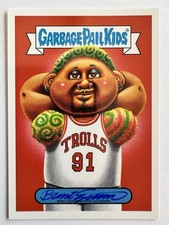 Topps Garbage Pail Kids Autograph Brent Engstrom 15/25 Dennis Rodman 2019 gpk picture