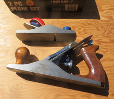 2PC. Professional Wood And Block Plane Set #4-10