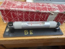 Starrett No. 98-6 Machinist Precision Level 6” EDP 50441 Cross Test Vial w/ Box picture