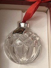 Vtg 1991 Marquis Waterford Crystal Annual Ball 1st Edition Box  Sticker Ribbon picture