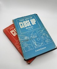 Vintage Art of Close-Up Magic Vol 1 & 2 Lewis Ganson Supreme Magic Hardcover Set picture