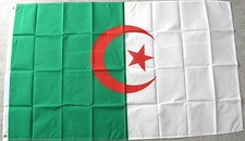 ALGERIA ALGERIAN POLYESTER INTERNATIONAL COUNTRY FLAG 3 X 5 FEET picture