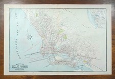 Vintage 1908 OAKLAND Map 22