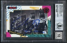 Chevy Chase #63 signed 1992 Star Pics Saturday Night Live BAS Auto Grade 10 picture