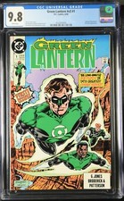 Green Lantern #v3 1 (1990, DC) Batman Blue Beetle Fire & Ice App. CGC 9.8 Graded picture