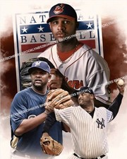 C.C. Sabathia Hall Of Fame Custom Exclusive 8x10 Glossy Photo picture