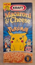 Vintage Y2K Pokémon Macaroni & Cheese Dinner 1999 Nintendo SEALED Pikachu picture