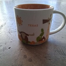 Starbucks You Are Here Collection TEXAS 14oz Coffee Mug,Cup. Brand New. picture