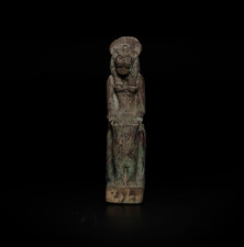 Egyptian Artifacts Rare Authentic Pharaonic Statue Egyptian Goddess Sekhmet BC picture