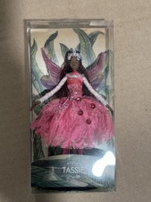 Tassie Black Fairy, 4” Handmade Fairy From Thailand. #JF1701 Pink picture