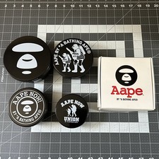 AAPE By A Bathing Ape Containers Lot Of 4 Different Sizes Storage Display picture