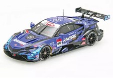 1/43 Honda Raybrig NSX-GT GT500 2020 #100 Blue White Diecast Model picture