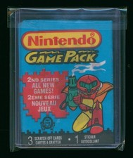 1989 O-PEE-CHEE OPC NINTENDO GAMEPACK SERIES 2 UNOPENED WAX PACK SAMUS picture