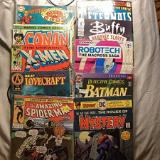  Vintage Eclectic Comic Book LOT of Ten  L👀K picture