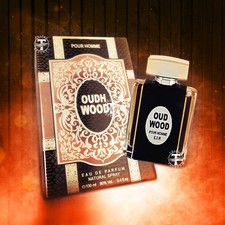 Oudh Wood Pour Homme Essencia De Flores by Fragrance World 100ml 3.4 FL OZ Eau picture