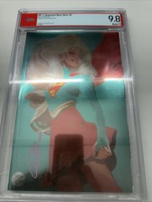 SIGNED DC’s Supergirl Next Door 1 Alexander Lozano Foil Virgin Variant PSA 9.8 picture