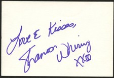 Shannon Whirry signed autograph 4x6 Cut Actress Screen Actors Guild ' picture