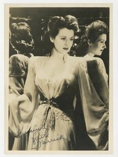 Ruth Warrick 1945 Hand Signed 5x7 All My Children Actress Photo Portrait J14307 picture