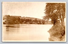 RPPC River View Chenango Forks Real Photo New York P82A picture