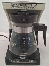 Vintage 1970s Sears Counter Craft Drip Coffee Maker 2 To 10 Cup Tested Works  picture