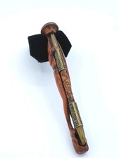 19th C. Japanese Tobacco Pipe Kiseru & Carved Case Holder Edo Meiji Era 1860’s picture