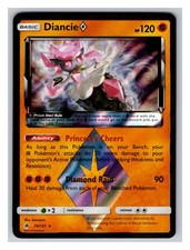 Diancie Prism Star 74/131 MINT/NM Pokemon Cards SM - Forbidden Light Holo picture