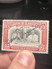ELEANOR ROOSEVELT - SIGNED STAMP - President FDR - Autograph 1945 Rare Historic picture